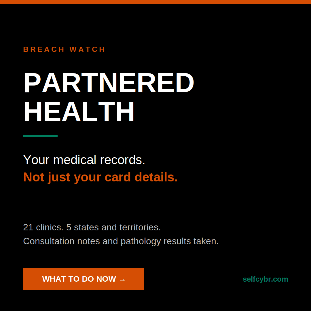 Partnered Health Breach: Why Stolen Health Data Isn't Like Stolen Card Details