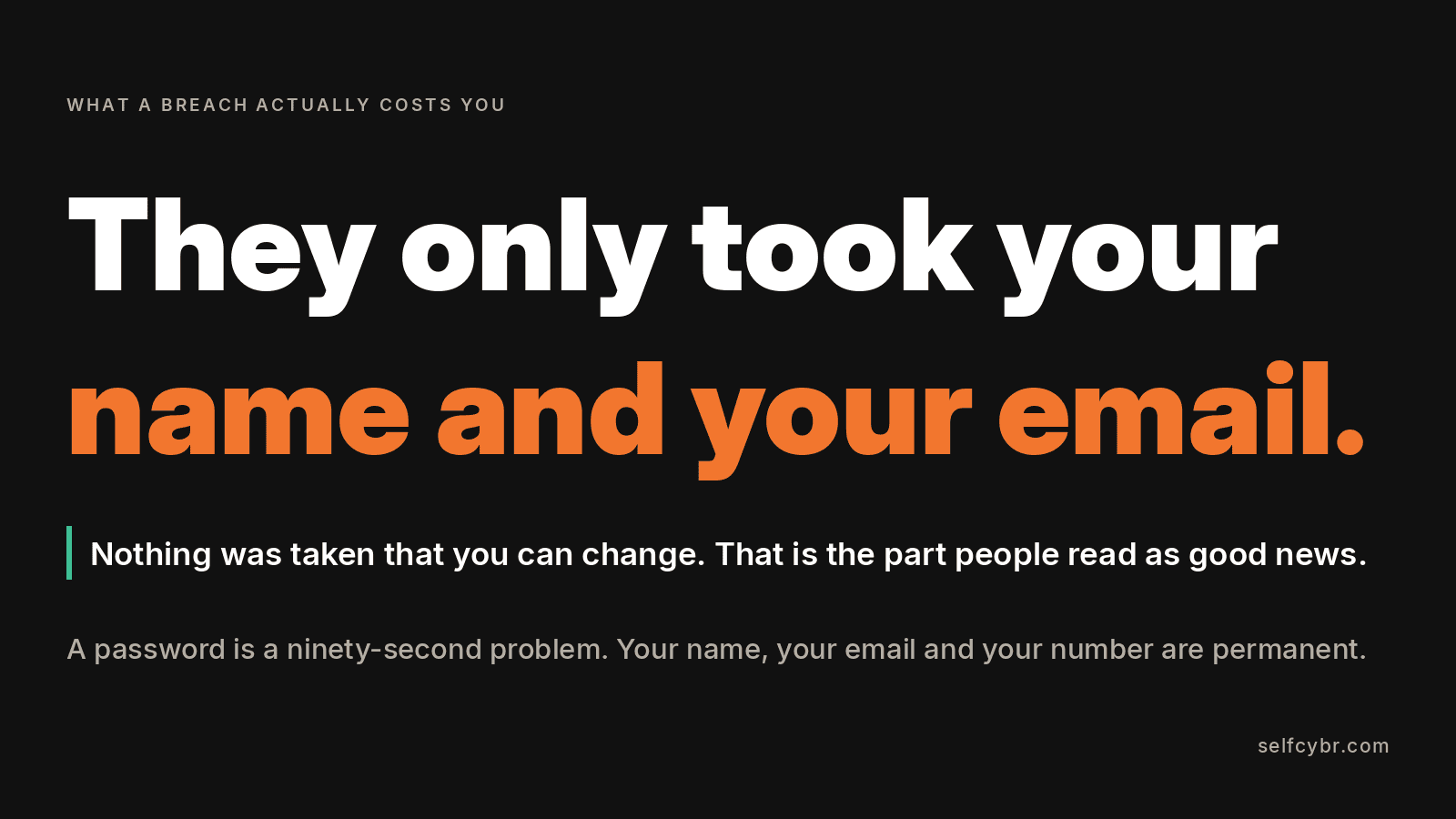 They only took your name and email. What can scammers do with that?